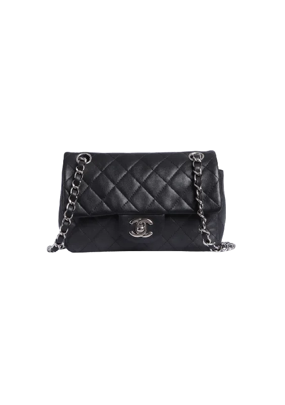 Contemporary Casual Deals MINI RECTANGULAR CLASSIC SINGLE FLAP BAG LAMBSKIN Luxury Meets Affordability – Shop Stunning Bags Now