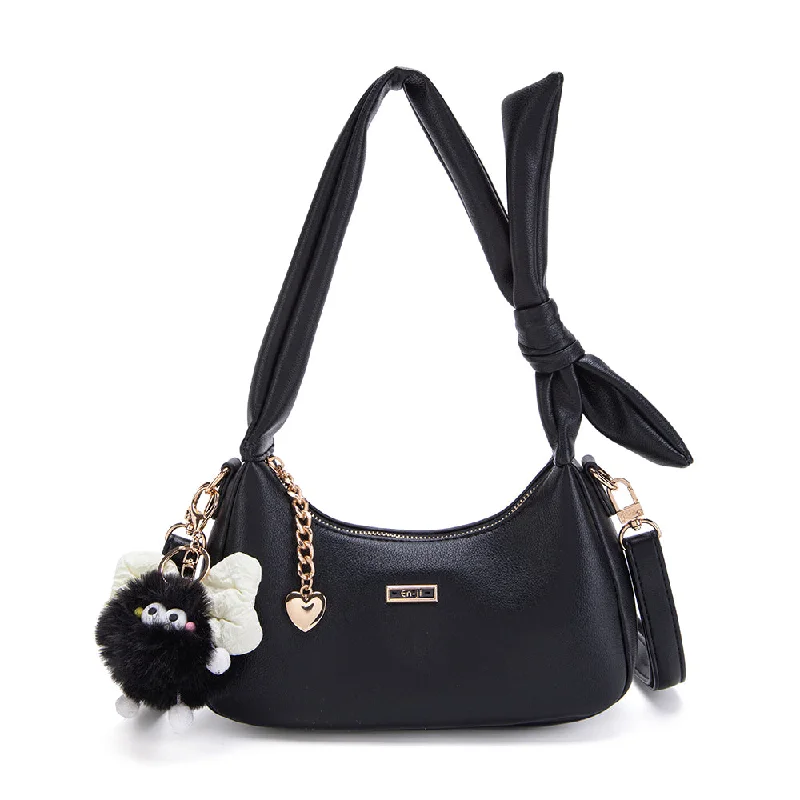 Trend Forward Threads En-ji Monhi Shoulderbag - Black Designer Bags At Lower Prices