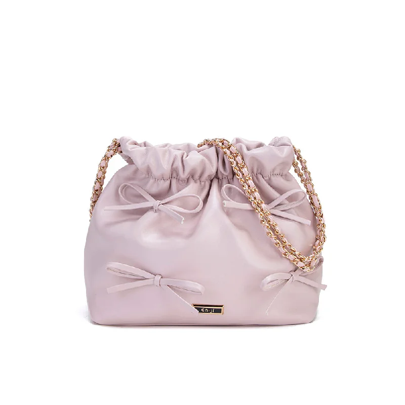 Fashionable Comfort Promotions En-ji Bowi Shoulderbag - Pastelpink Elegant Purses, Shop & Save