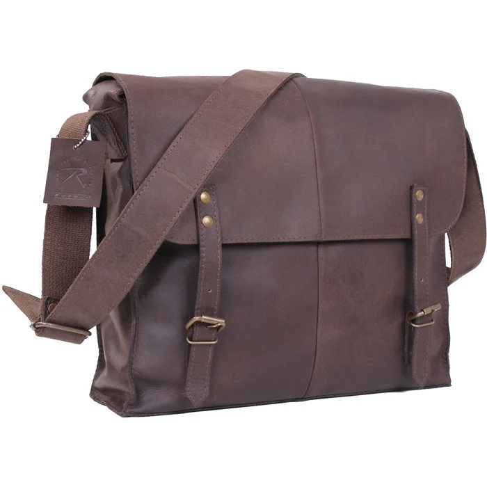 Fashion Frontiers Brown Leather Medic Shoulder Bag Statement Bags With Exclusive Savings