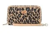 Consuela Blue Jag Wristlet Wallet