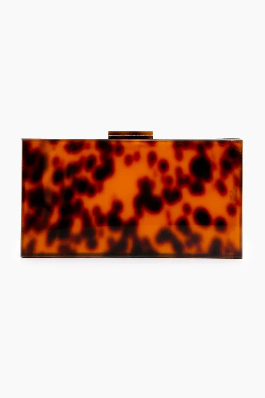 Exclusive Tortoise Margot Clutch