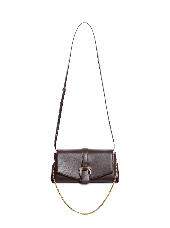 Shoulder bag with flap