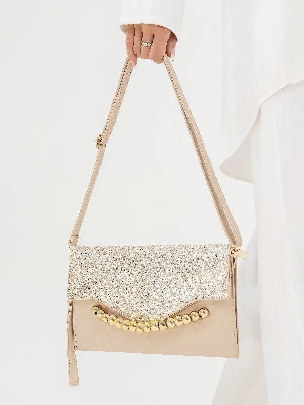 Glittered Envelope Clutch