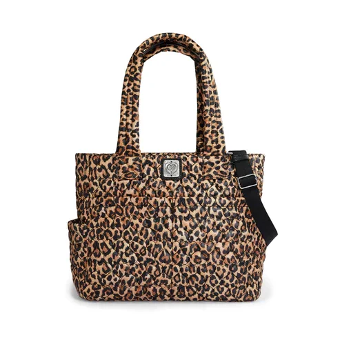 Kameron Utility Tote-Leopard