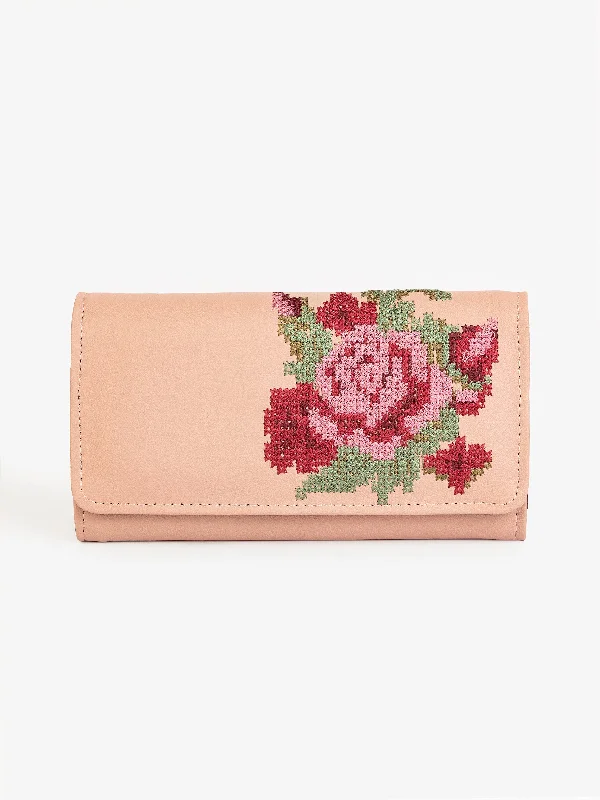 Embroidered Wallet