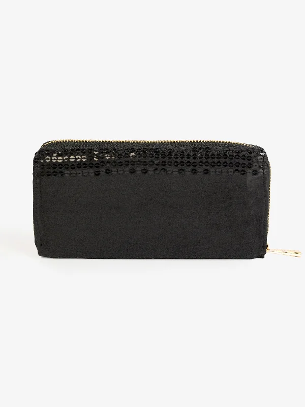 Sequins Embellished Wallet