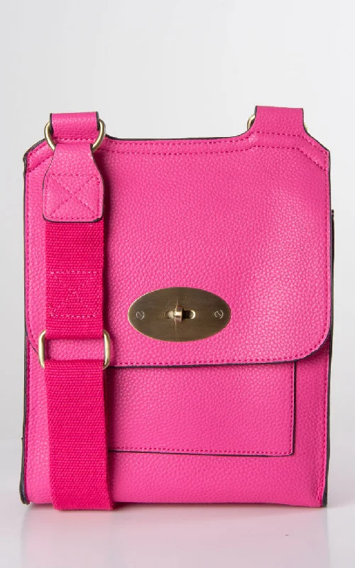 Messenger Bag | Hot Pink