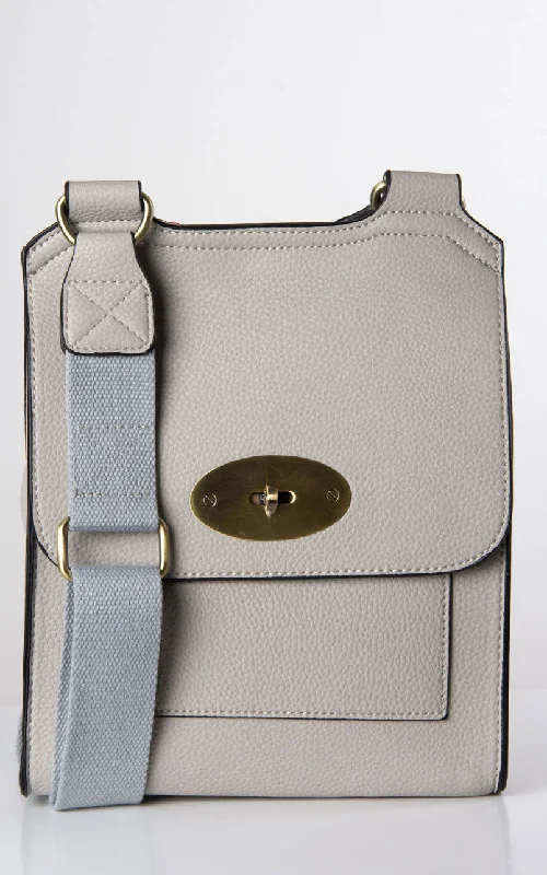 Messenger Bag | Pale Grey