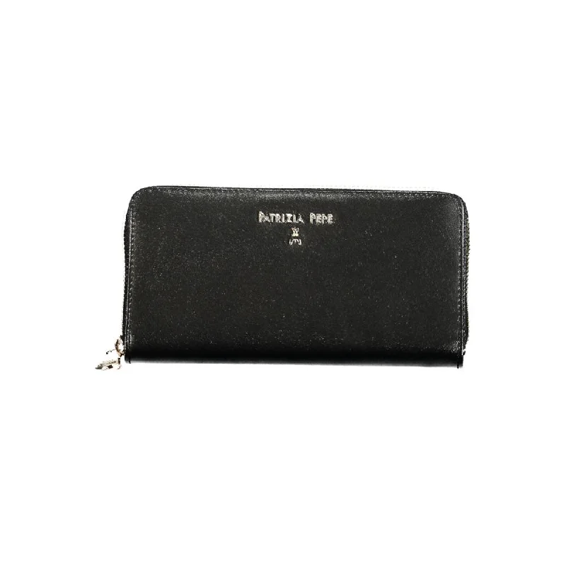 Patrizia Pepe Black Leather Wallet The Best Handbag Deals Are Available Now