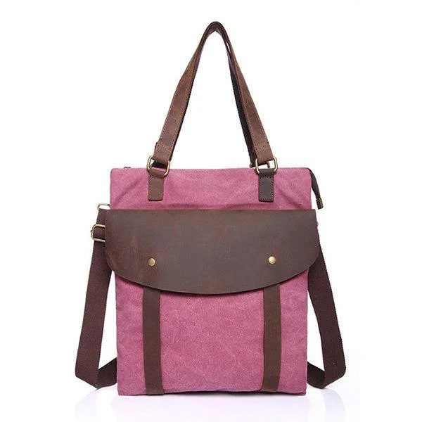 Purple Canvas High Quality Handbag Shoulder Bags Crossbody Bag