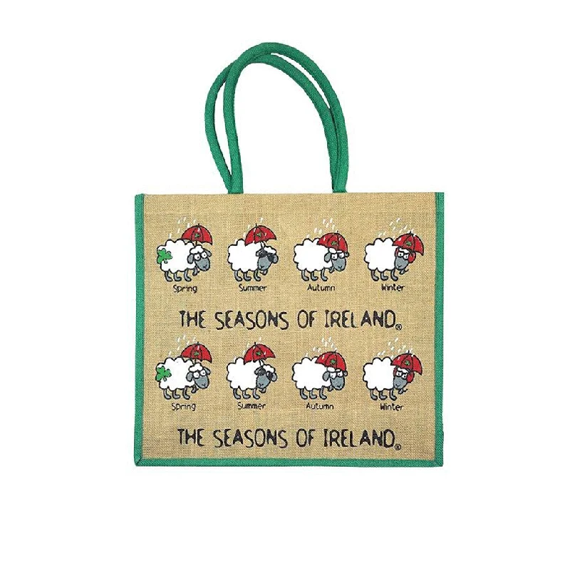 Seaons Of Ireland Line Jute Large