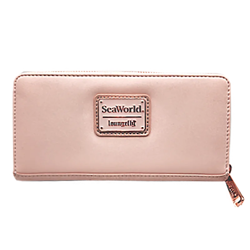 SeaWorld Rescue Loungefly Pink Wallet Flash Sale On Designer Bags