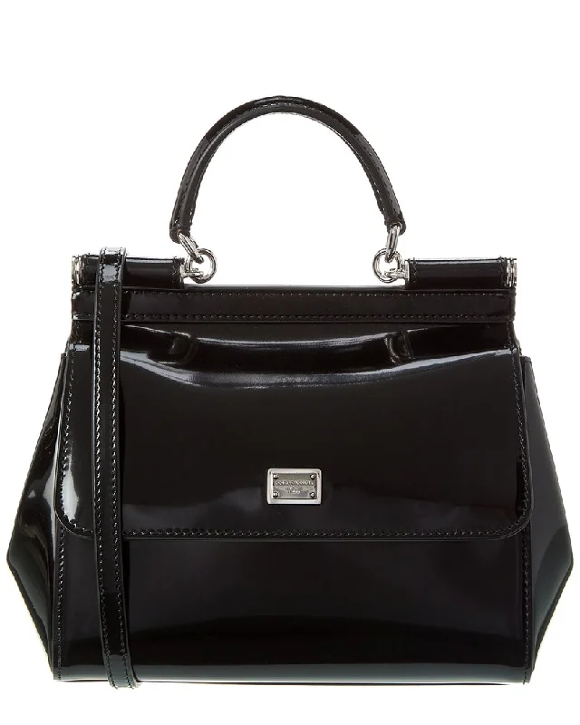 Kim Sicily Small Patent Satchel