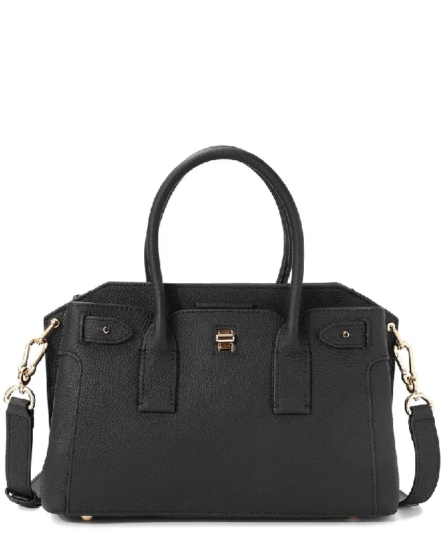 Tiffany & Fred Paris Grained Leather Satchel