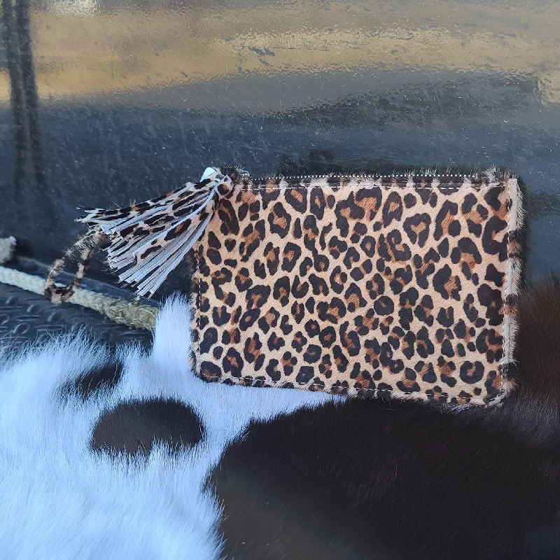 Cheetah Wristlet