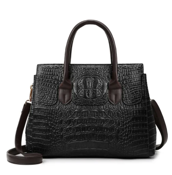 Fashion  high-capacity crocodile handbag tote bag handbags for professional women