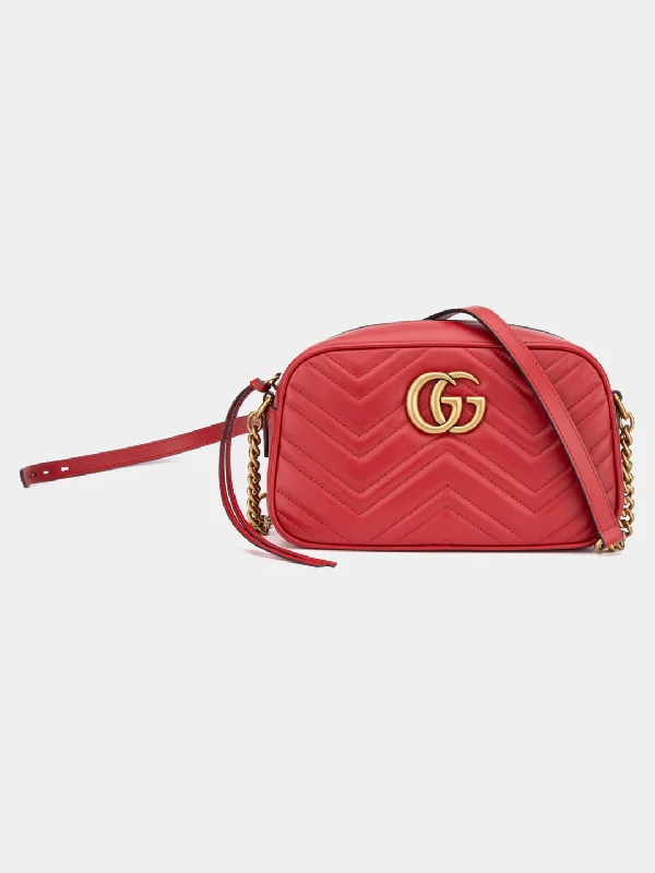 GG Marmont Matelassé Camera Bag