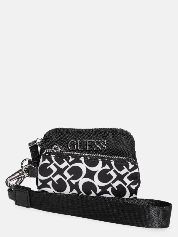 Logo Wristlet Pouch Set