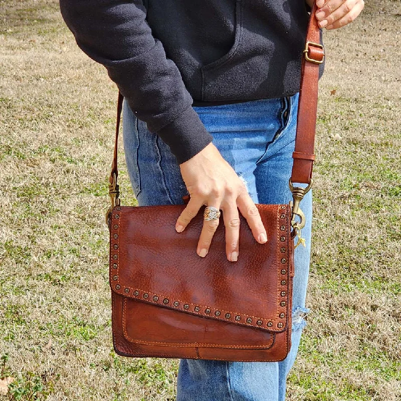 Spaghetti Western Studded Messenger Bag