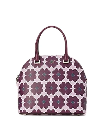Special Offer For You Kate Spade New York Sylvia Graphic Clover Large Dome Satchel Statement Bags, Shop Today